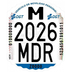 Matrícula VMP DGT