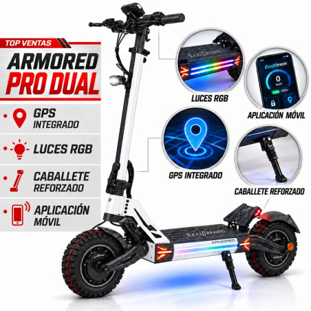 Ecoxtrem M41 Armored Dual Blanc | Madridrueda