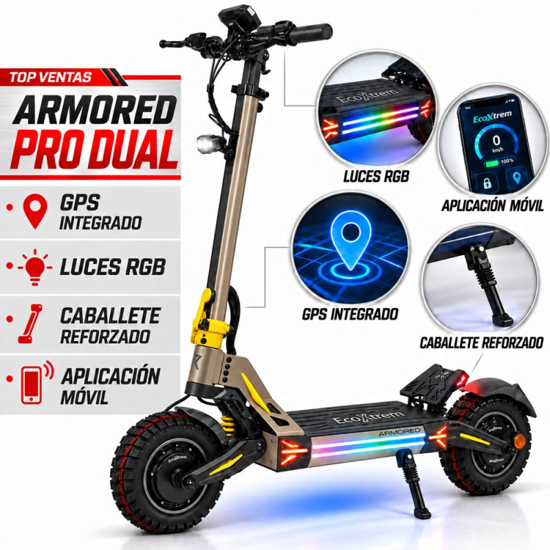 Ecoxtrem M41 Armored Dual Bronze | Madridrueda